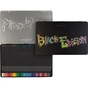 Карандаши цветные Faber-Castell Black Edition colour pencils 36 кольорів тригранні чорне дерево, металева коробка, 116437 (32085) - уменьшенное изображение 4