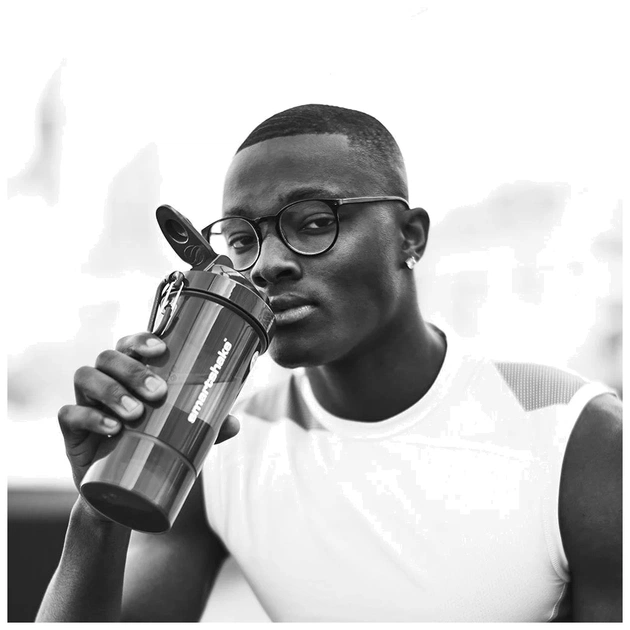Шейкер спортивний SmartShake Original2GO One 800ml Black (10583102) - picture 4