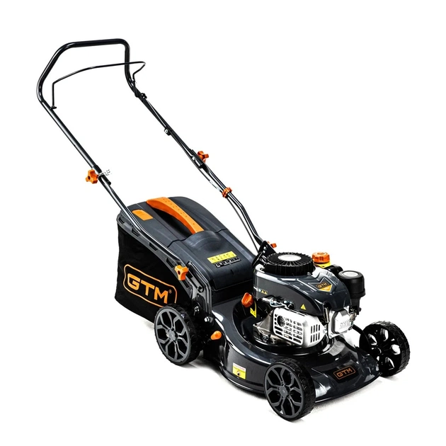 Газонокосарка GTM бензинова LM42, 4к.с., 42см, втравозбірник 45л, несамохідна (LM42) - picture 2