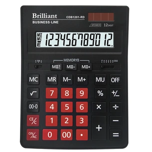 Калькулятор Brilliant CDB1201-RD (8853549) зображення 1