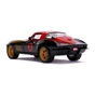 Машина Jada металева Марвел Месники Chevrolet Corvette (1966) + фігурка Чорної вдови 1:24 (253225014) - зменшене зображення 9