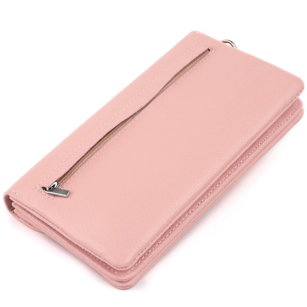 Гаманець ST Leather Зі шкіри Рожевий (19323) - зображення 2