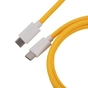 Дата кабель USB-C + USB A to USB-C 1.36m Coiled Aviator yellow Keychron (CAB16_KEYCHRON) - зменшене зображення 2
