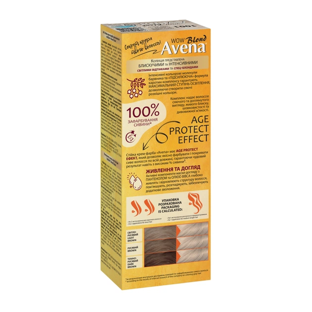 Фарба для волосся Acme Color Avena Blond Color Стійка 1001 - Платиновий wow-блонд (4823115502513) - picture 2