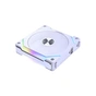 Кулер до корпусу Lian Li Uni Fan SL V2, 120mm, Single, White (G99.12SLV21W.00) - зменшене зображення 3