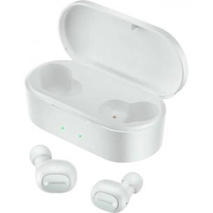 Навушники Canyon CND-TBTHS2B White (CND-TBTHS2W) зображення 1