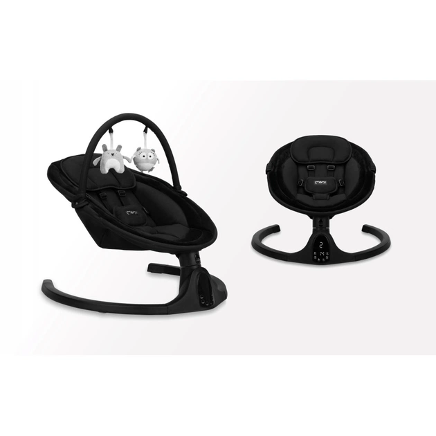 Крісло-гойдалка MoMi Kenani Onyx Black (BULE00038) - зображення 4