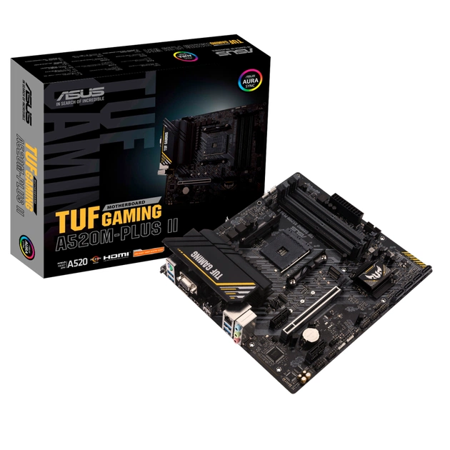 Материнська плата ASUS TUF GAMING A520M-PLUS II - зображення 1