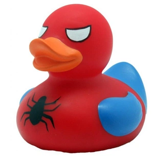Іграшка для ванної Funny Ducks Спайдермен утка (L1880) зображення 1