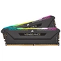 Модуль пам'яті для комп'ютера DDR4 16GB (2x8GB) 3200 MHz Vengeance RGB PRO Black Corsair (CMH16GX4M2E3200C16) - зменшене зображення 2
