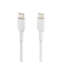 Дата кабель USB-С - USB-С, PVC, 1m, white Belkin (CAB003BT1MWH) - зменшене зображення 2