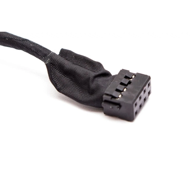 Роз'єм живлення ноутбука з кабелем HP для HP PJ865 (7.4mm x 5.0mm + center pin),8(7)-pin,11 см (A49079) - picture 3