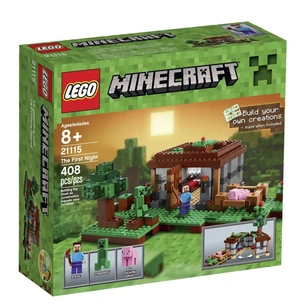 Конструктор LEGO Minecraft Перша ніч (21115) зображення 1