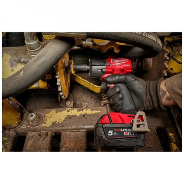 Гайковерт Milwaukee імпульсний 1/2"881 Нм з фрикційним кільцем M18 FMTIW2F12-502X (4933478450) - picture 10
