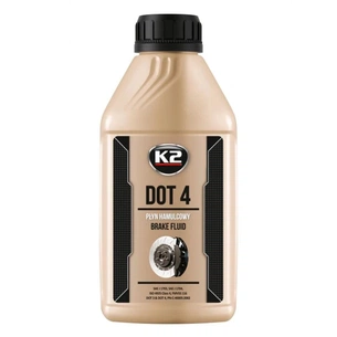 Гальмівна рідина K2 Turbo Brake Fluid DOT 4 0,5 л (T1041) зображення 1