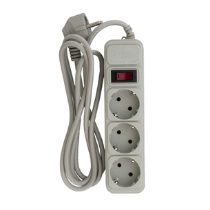 Мережевий фільтр живлення Patron EXT-PN-SP-1032-GR, 1.8m Grey (EXT-PN-SP-1032-GR) зображення 1