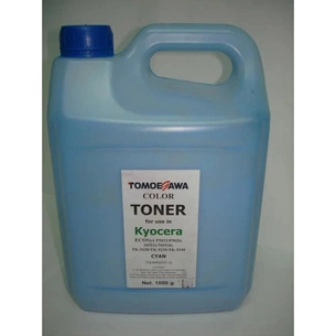 Тонер KYOCERA TK-5220/TK-5230/TK-5240, 1кг Cyan Tomoegawa (TG-KM5021C-1) зображення 1