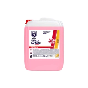 Антифриз 7FLAGS Super G12+ червоний ПЕ 10,4кг (7350118360484) зображення 1