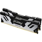 Модуль пам'яті для комп'ютера DDR5 96GB (2x48GB) 6000 MHz Renegade Silver XMP Kingston Fury (ex.HyperX) (KF560C32RSK2-96) - зменшене зображення 2