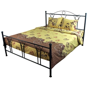 Постільна білизна Руно Бязь євро (845.114Г_40-0616 Beige) зображення 1