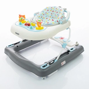 Ходунки BabyHit BG-1113 Step By Step Grey-Blue (73785) зображення 1