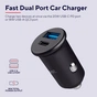 Зарядний пристрій Trust USB-C PD25W + USB QC12W 37W Black (25197_TRUST) - зменшене зображення 7