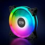 Кулер до корпусу PcCooler F3 T120 ARGB Black - зменшене зображення 4