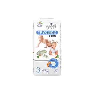 Підгузки Bella Baby Happy Midi 6-11 кг 48 шт (5900516603793) зображення 1
