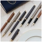 Ручка пір'яна Waterman HEMISPHERE Metallic Lava Black GT  FP F (12 090) - зменшене зображення 10