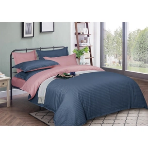 Підковдра MirSon Satin Stripe 30-0020 + 30-0007 Edarin 220х240 см (2200005265857) зображення 1