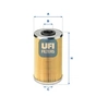Фільтр паливний UFI 26.694.00 - зменшене зображення 1