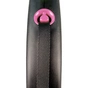 Повідець для собак Flexi Black Design L стрічка 5 м (рожевий) (4000498034118) - зменшене зображення 2