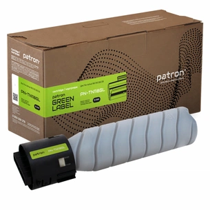 Тонер-картридж Patron Konica Minolta TN118 280 г Green Label (PN-TN118GL) зображення 1