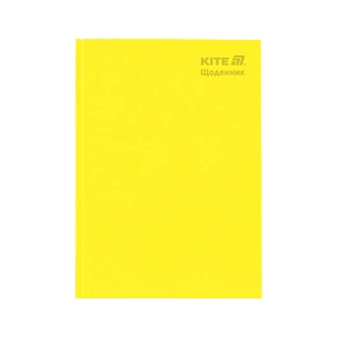 Щоденник шкільний Kite тверда обкладинка, жовтий (K25-262-13) зображення 1