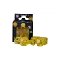 Набір кубиків для настільних ігор Games 7 Days Transparent 7 Dice Set - Yellow (g7dtran04) - уменьшенное изображение 2