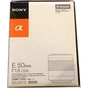 Об'єктив Sony 50mm f/1.8 Black for NEX (SEL50F18B.AE) - зменшене зображення 6