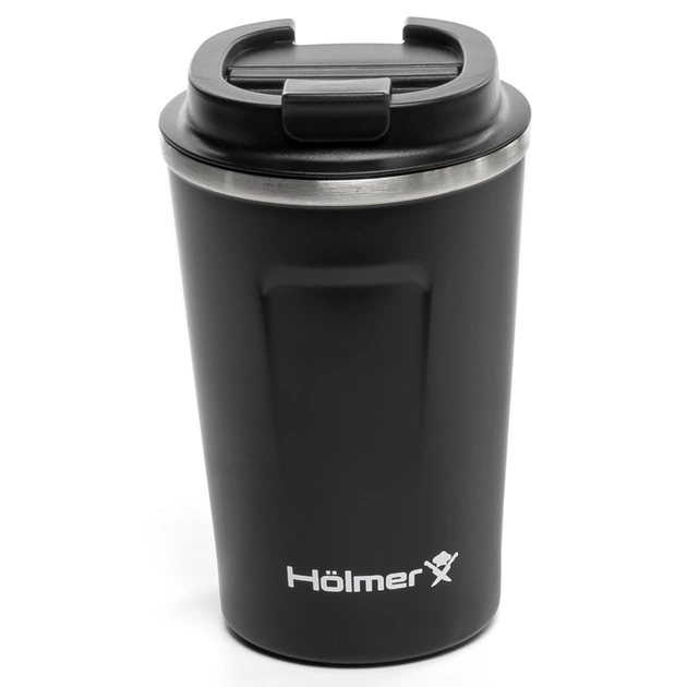 Термочашка Hölmer Compact Чорна (TC-0380-BL Compact) - изображение 1