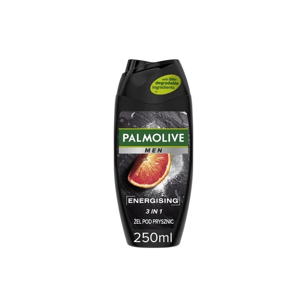 Гель для душа Palmolive Men Energising 3 в 1 Эфирное масло цитрусовых и экстракт магния 250 мл (8714789487656) - изображение 1
