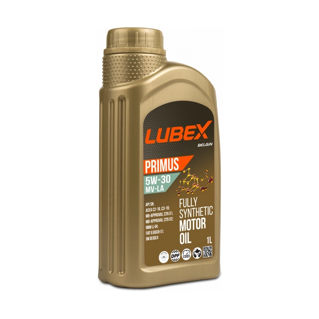 Моторна олива LUBEX PRIMUS MV-LA 5w30 1л (LUBEX 61461) - изображение 1