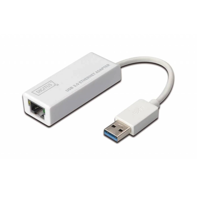 Переходник USB 3.0 AM to RJ45 Ethernet 1000Mbps Digitus (DN-3023) - изображение 1