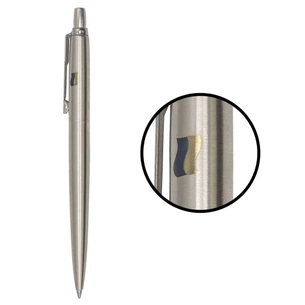 Ручка кулькова Parker JOTTER 17 UKRAINE SS CT BP Прапор жовто-синій на ковпочку (16132_T008c2) зображення 1