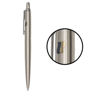 Ручка кулькова Parker JOTTER 17 UKRAINE SS CT BP Прапор жовто-синій на ковпочку (16132_T008c2) зображення 1