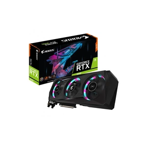 Відеокарта GIGABYTE GeForce RTX3050 8Gb AORUS ELITE (GV-N3050AORUS E-8GD) зображення 1