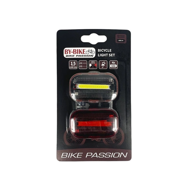 Комплект велофар Good Bike BY-Bike Three COB LED (99173-IS) - зображення 9
