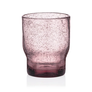 Набір склянок Ardesto Bubble 300мл, 2шт, скло, рожевий (AR2630P) зображення 1