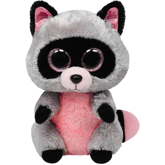 М'яка іграшка Ty Beanie Boo’s Єнот Racoon 25 см (34107) - изображение 1