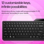 Клавіатура HP 460 Multi-Device Bluetooth UA Black (7N7B8AA) - зменшене зображення 5
