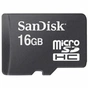 Карта пам'яті SanDisk 16GB microSD class 4 (SDSDQM-016G-B35) - зменшене зображення 1
