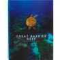Блокнот Optima World: Reef А4 пластиковая обложка, спираль 80 листов, клетка (O20846-23) - уменьшенное изображение 1