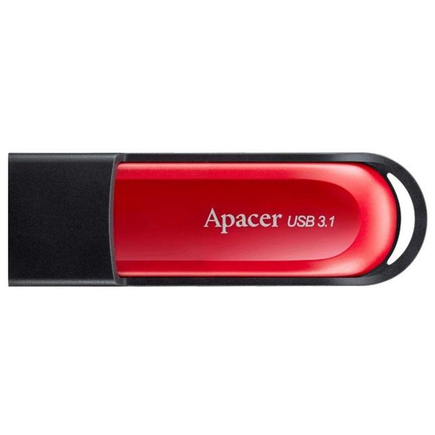 USB флеш накопичувач Apacer 32GB AH25A Black USB 3.1 Gen1 (AP32GAH25AB-1) - зображення 1